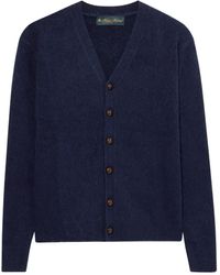 Brooks Brothers - Shetland-Wool Long-Sleeve Cardigan - Lyst