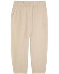 Eileen Fisher - Elastic-Waistband Trousers - Lyst