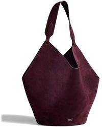 KHAITE - Lotus Medium Leather Tote Bag - Lyst