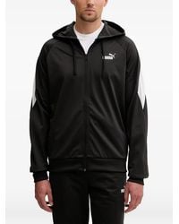 PUMA - Hoodie Zippé À Logo Imprimé - Lyst