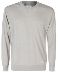 C.P. Company - Crew-Neck Raglan-Sleeve Sweater - Lyst