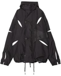 Yoshio Kubo - フーデッド パネル ジャケット - Lyst