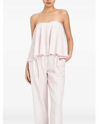 Twinset - Strapless Tiered Top - Lyst