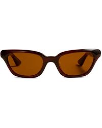 KHAITE - Geometric-Frame Sunglasses - Lyst