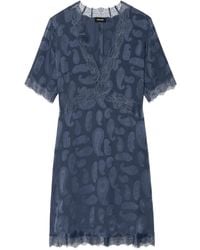 Zadig & Voltaire - Silk Dress 'Redoxa' - Lyst