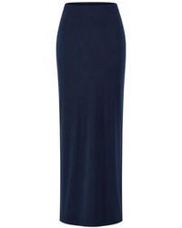 FRANK LYMAN - Pencil Maxi Skirt - Lyst