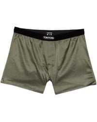 Tom Ford - Logo-Patch Boxer Shorts - Lyst
