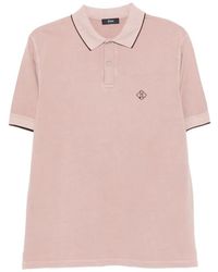 Herno - Logo Cotton Polo Shirt - Lyst