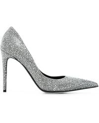 McQueen - Skull Pumps - Lyst