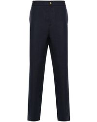 Etro - Linen Trousers - Lyst