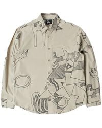 by Parra - Pen-Drawing Button-Up Shirt - Lyst