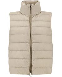 Paul & Shark - Quilted Down Vest - Lyst