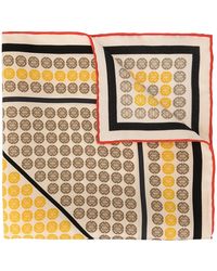 Shanghai Tang - Shòu Character Pocket Square - Lyst