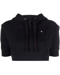 Raf Simons - Hoodie Mit Kurzen Ärmeln - Lyst