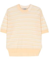 Aeron - Nimble Striped Knitted T-shirt - Lyst