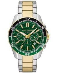 ARMANI EXCHANGE - Reloj de 44 mm con cara redonda - Lyst