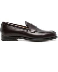 SCAROSSO - Edward Leather Loafers - Lyst