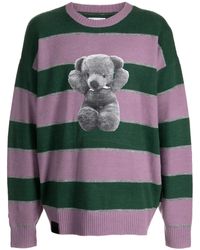 Izzue - Maglione Girocollo A Righe - Lyst