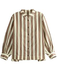 Casey Casey - Gestreepte Blouse - Lyst