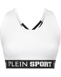 Philipp Plein - Reggiseno sportivo con banda logo - Lyst