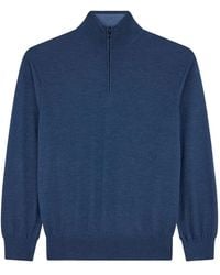 Paul & Shark - Pull X-Soft À Col Zippé - Lyst