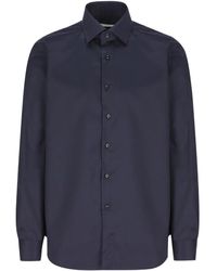 Xacus - Buttoned-Cuff Cotton Shirt - Lyst