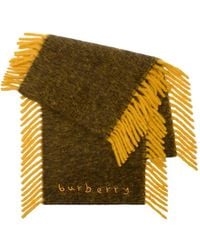Burberry - Alpaca Wool Blend Happy Scarf - Lyst