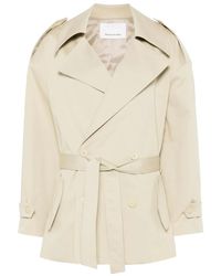 Frankie Shop - Zurich Short Trench Coat - Lyst