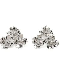 Jennifer Behr - Floral-Motif Earrings - Lyst