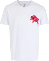 Amir Slama - Floral-Print Crewneck T-Shirt - Lyst