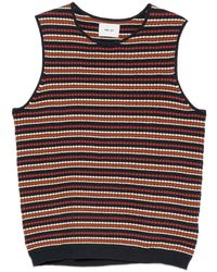 NN07 - Bari 6686 Striped Knitted Vest - Lyst