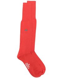 Vivienne Westwood - Orb-Embroidery Socks - Lyst