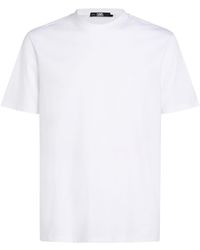 Karl Lagerfeld - Camiseta Kameo con parche del logo - Lyst