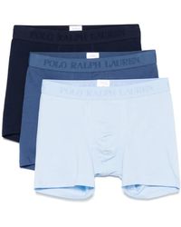 Polo Ralph Lauren - Drie Boxershorts Met Logoband - Lyst