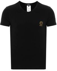 Versace - T-shirts And Polos Black - Lyst