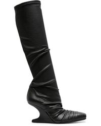Rick Owens - Cantilever Sisy 80mm Leather Boots - Lyst