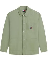 Tommy Hilfiger - Logo-Patch Chest-Pocket Shirt - Lyst