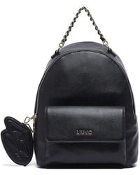 Liu Jo - Detachable-Coin-Purse Chain-Strap Backpack - Lyst