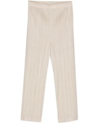 Pleats Please Issey Miyake - Thicker Bottoms 1 Plissé Trousers - Lyst