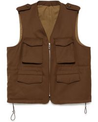 Caruso - Padded Gilet - Lyst