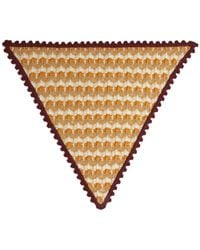 La DoubleJ - Bufanda de ganchillo con forma triangular - Lyst