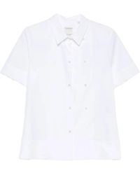 Calvin Klein - Chemise Boutonnée À Manches Courtes - Lyst