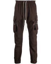 Rick Owens - Organic Cotton Tapered Cargo Pants - Lyst