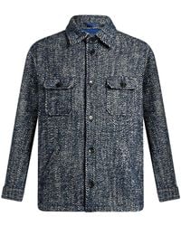 Etro - Herringbone Shirt Jacket - Lyst