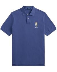 Polo Ralph Lauren - Polo Bear Embroidered Polo Shirt - Lyst