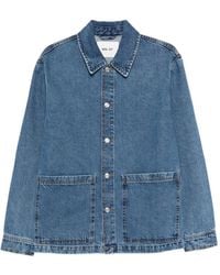 NN07 - Blaze 1882 Overhemd Met Zak - Lyst