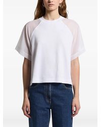 Peserico - T-Shirt À Manches Transparentes - Lyst