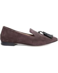 Le Monde Beryl - Tassel-Design Suede Loafers - Lyst