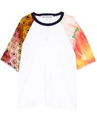 Stain Shade - Printed Short-Sleeved T-Shirt - Lyst