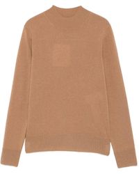 Pennyblack - High-Neck Ribbed-Trim Sweater - Lyst